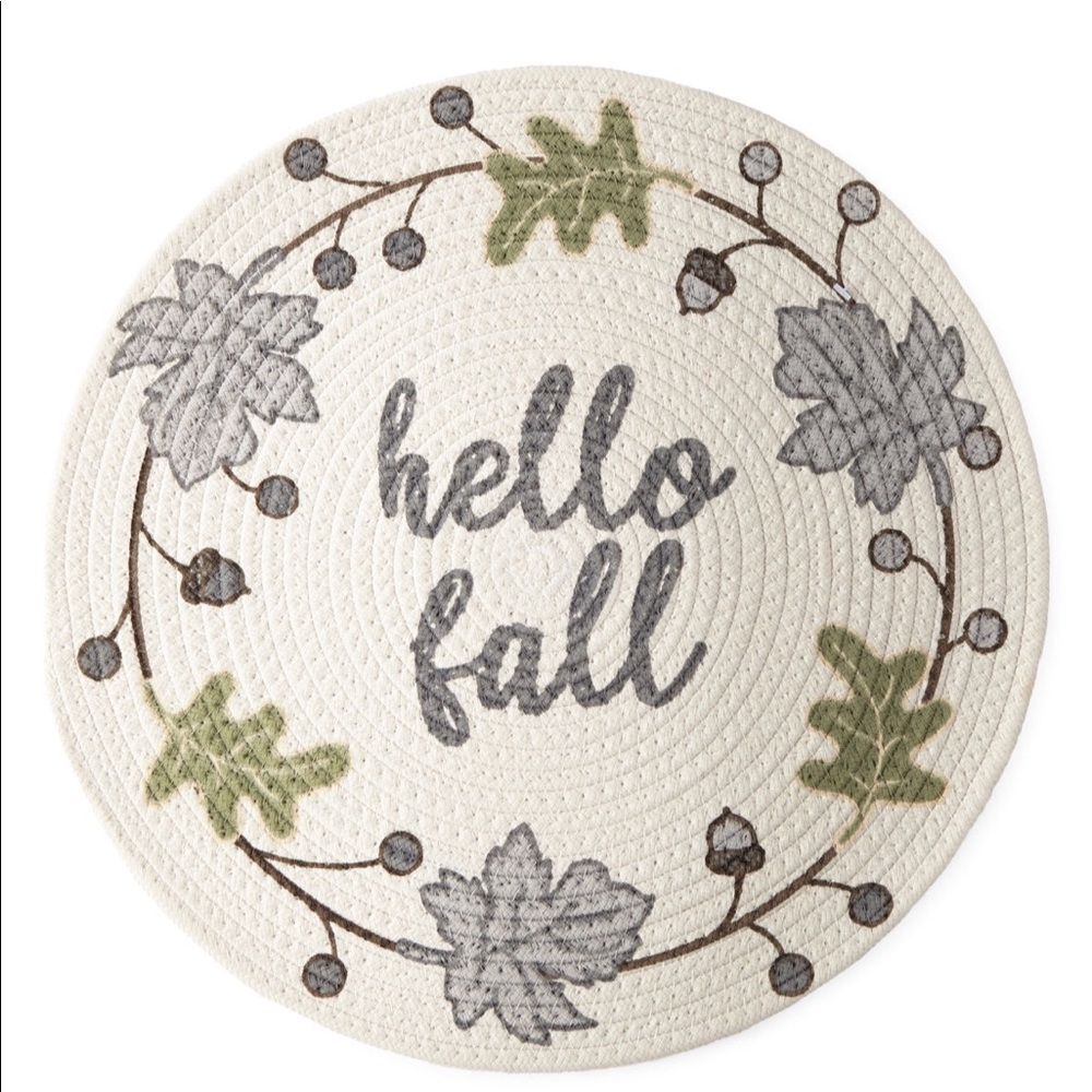 Hello fall placemats